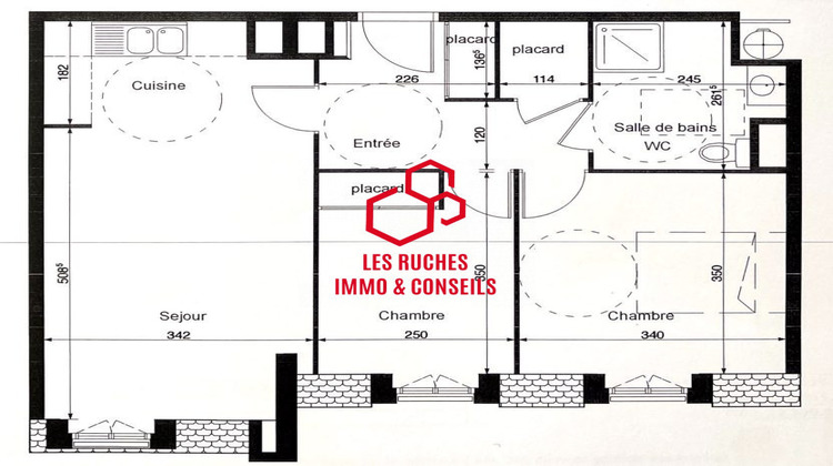 Ma-Cabane - Vente Appartement Saint-Maurice, 58 m²