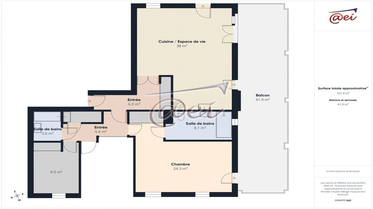Ma-Cabane - Vente Appartement Saint-Maximin-la-Sainte-Baume, 111 m²