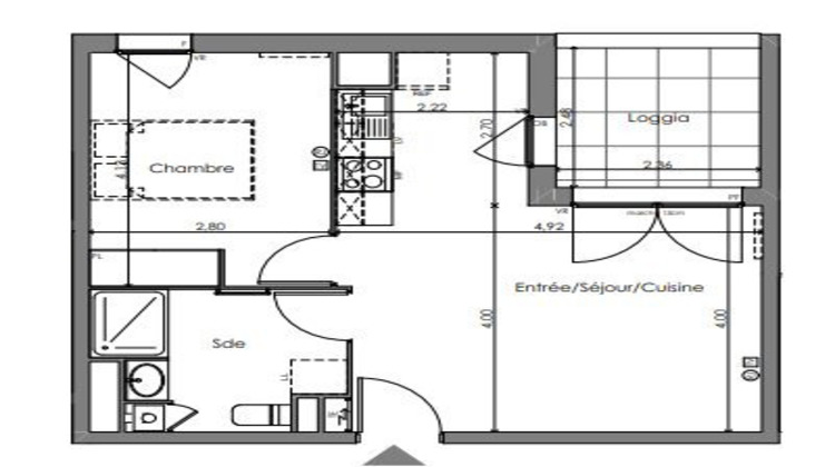 Ma-Cabane - Vente Appartement Saint-Médard-en-Jalles, 43 m²