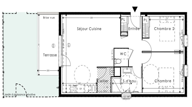 Ma-Cabane - Vente Appartement Saint-Médard-en-Jalles, 65 m²