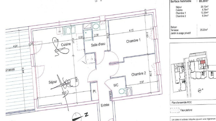 Ma-Cabane - Vente Appartement Saint-Méloir-des-Ondes, 64 m²