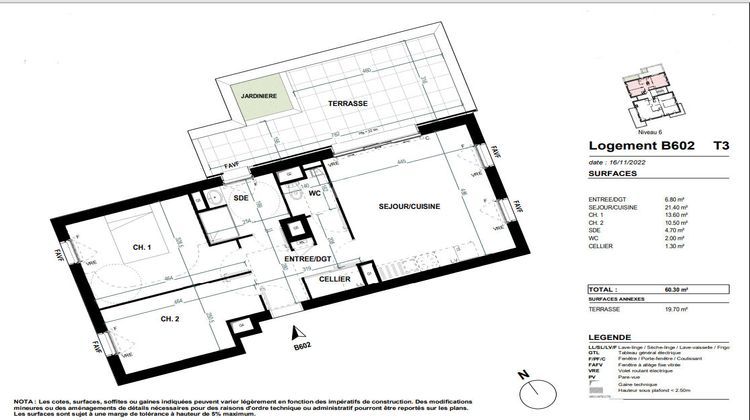Ma-Cabane - Vente Appartement SAINT-NAZAIRE, 60 m²