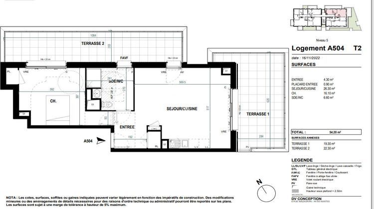 Ma-Cabane - Vente Appartement SAINT-NAZAIRE, 54 m²