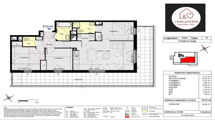 Ma-Cabane - Vente Appartement SAINT-NAZAIRE, 75 m²