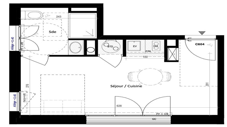 Ma-Cabane - Vente Appartement Saint-Nazaire, 24 m²
