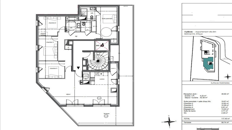 Ma-Cabane - Vente Appartement SAINT-NAZAIRE, 117 m²