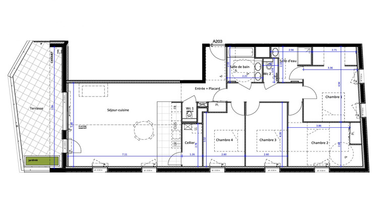 Ma-Cabane - Vente Appartement Saint-Nazaire, 118 m²