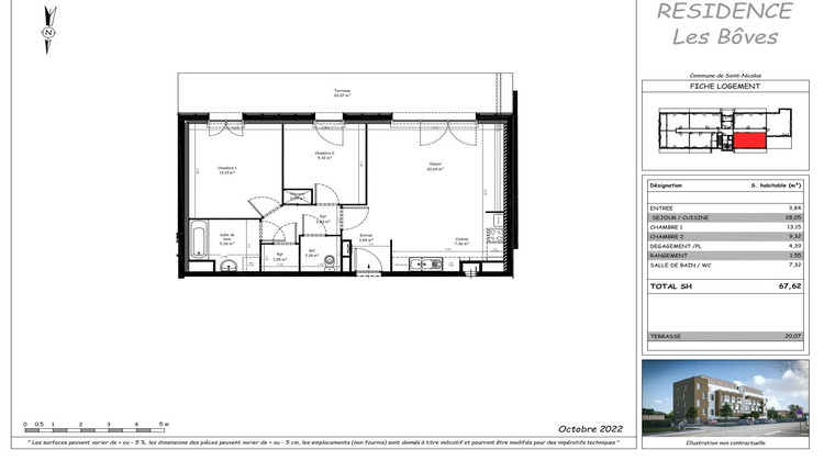 Ma-Cabane - Vente Appartement Saint-Nicolas, 67 m²