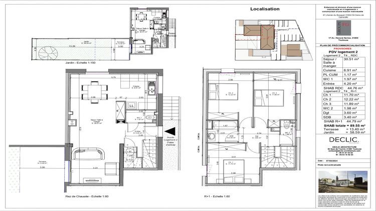 Ma-Cabane - Vente Appartement Saint-Orens-de-Gameville, 89 m²