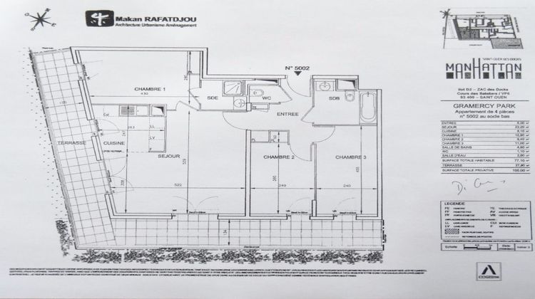 Ma-Cabane - Vente Appartement SAINT-OUEN, 77 m²