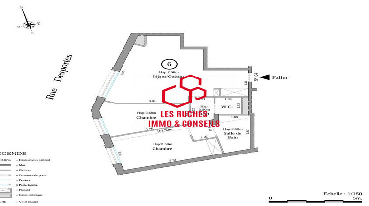 Ma-Cabane - Vente Appartement Saint-Ouen, 64 m²