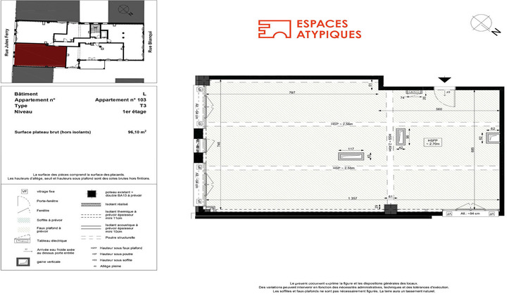 Ma-Cabane - Vente Appartement SAINT-OUEN, 96 m²