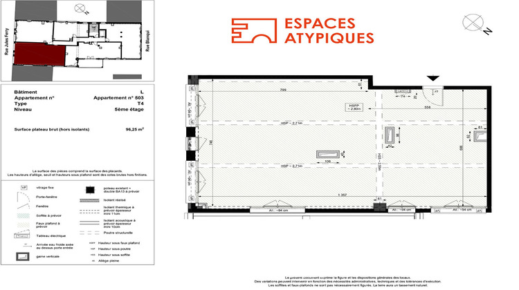 Ma-Cabane - Vente Appartement SAINT-OUEN, 96 m²