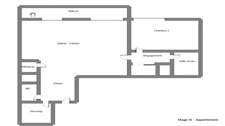 Ma-Cabane - Vente Appartement Saint-Ouen-l'Aumône, 49 m²