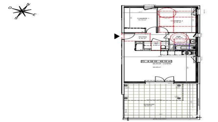 Ma-Cabane - Vente Appartement Saint-Paul-de-Varces, 65 m²