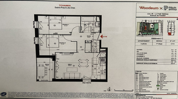 Ma-Cabane - Vente Appartement SAINT-PAUL-LES-DAX, 58 m²