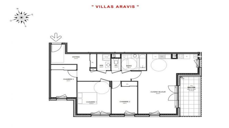 Ma-Cabane - Vente Appartement Saint-Pierre-en-Faucigny, 87 m²