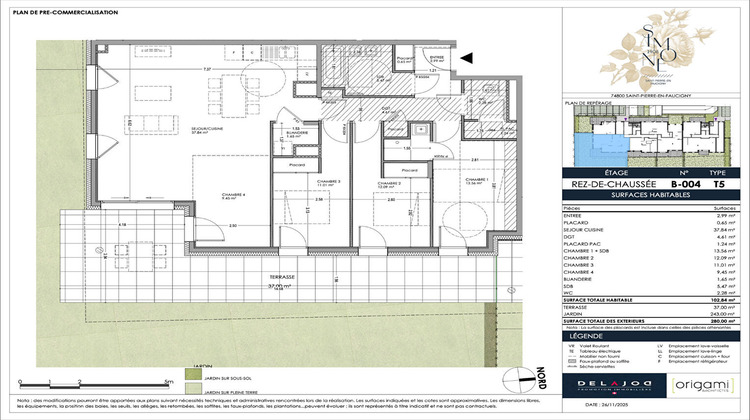 Ma-Cabane - Vente Appartement SAINT-PIERRE-EN-FAUCIGNY, 102 m²