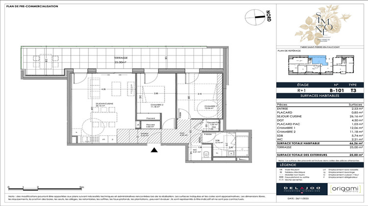 Ma-Cabane - Vente Appartement SAINT-PIERRE-EN-FAUCIGNY, 66 m²