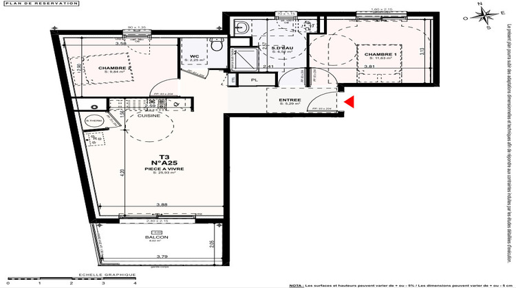 Ma-Cabane - Vente Appartement SAINT-POL-DE-LEON, 61 m²