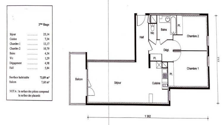 Ma-Cabane - Vente Appartement Saint-Priest, 73 m²