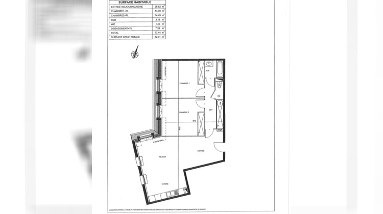 Ma-Cabane - Vente Appartement Saint-Quentin, 77 m²