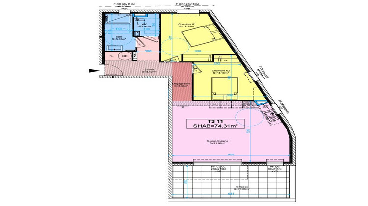 Ma-Cabane - Vente Appartement Saint-Raphaël, 74 m²