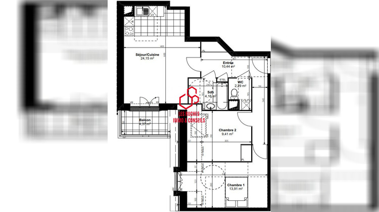 Ma-Cabane - Vente Appartement Saint-Rémy-lès-Chevreuse, 64 m²
