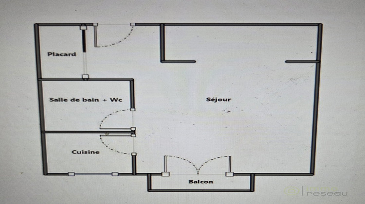 Ma-Cabane - Vente Appartement SAINT REMY LES CHEVREUSE, 31 m²
