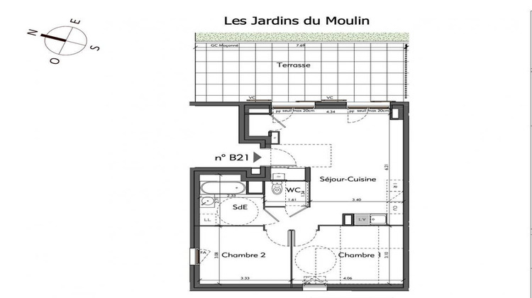 Ma-Cabane - Vente Appartement SAINT ROMAIN AU MONT D OR, 58 m²