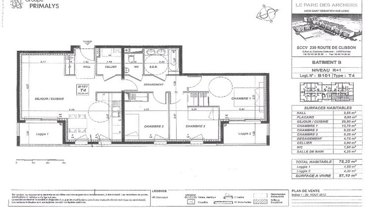 Ma-Cabane - Vente Appartement SAINT-SEBASTIEN-SUR-LOIRE, 78 m²