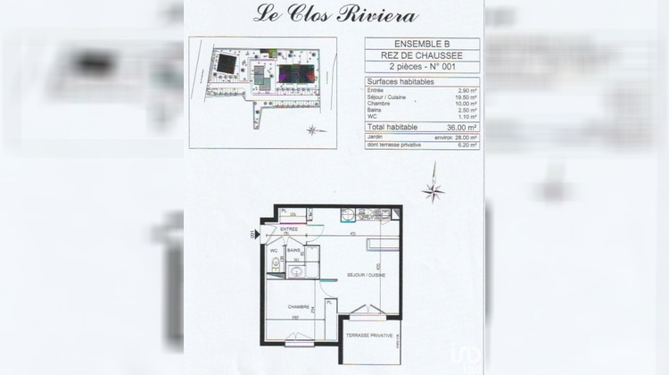 Ma-Cabane - Vente Appartement Saint-Seurin-sur-l'Isle, 36 m²