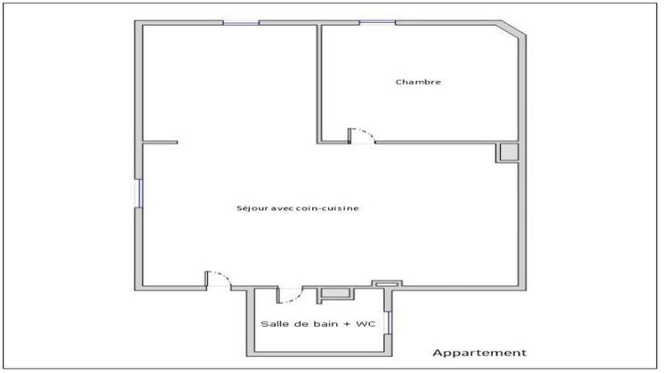 Ma-Cabane - Vente Appartement SAINT SOUPPLETS, 22 m²