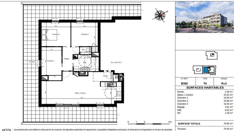 Ma-Cabane - Vente Appartement SAINT-SYLVAIN-D'ANJOU, 79 m²