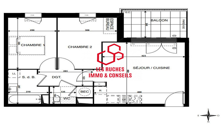 Ma-Cabane - Vente Appartement Saint-Thibault-des-Vignes, 50 m²