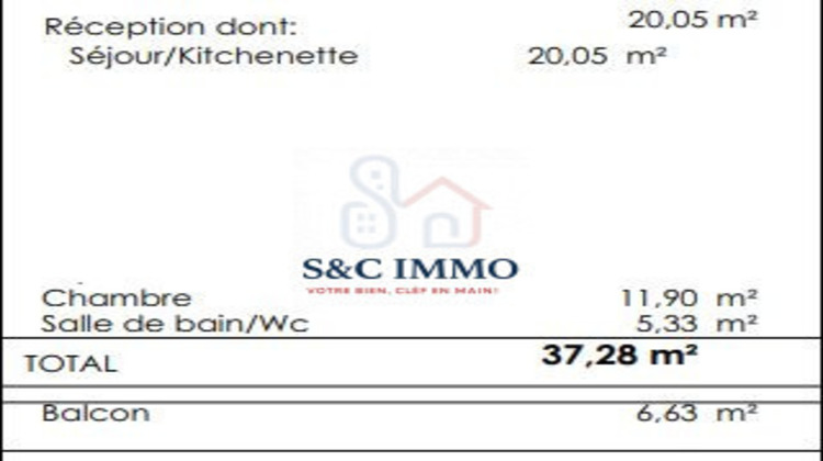 Ma-Cabane - Vente Appartement Saint-Thibault-des-Vignes, 38 m²