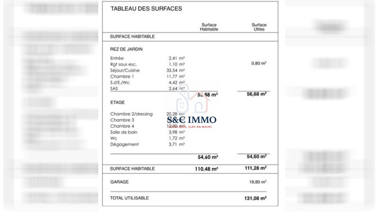 Ma-Cabane - Vente Appartement Saint-Thibault-des-Vignes, 110 m²