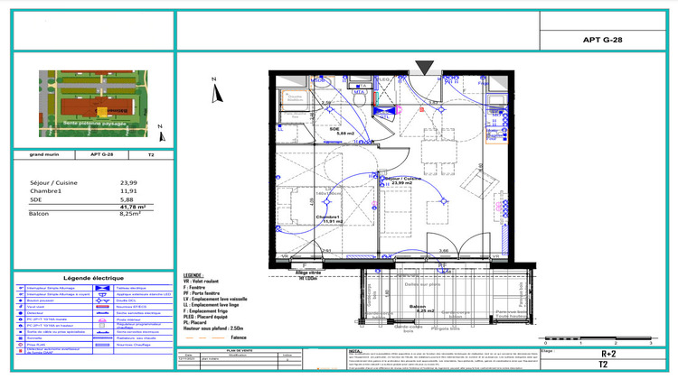 Ma-Cabane - Vente Appartement SAINT-VINCENT-DE-TYROSSE, 41 m²