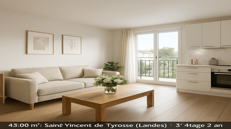 Ma-Cabane - Vente Appartement SAINT-VINCENT-DE-TYROSSE, 44 m²
