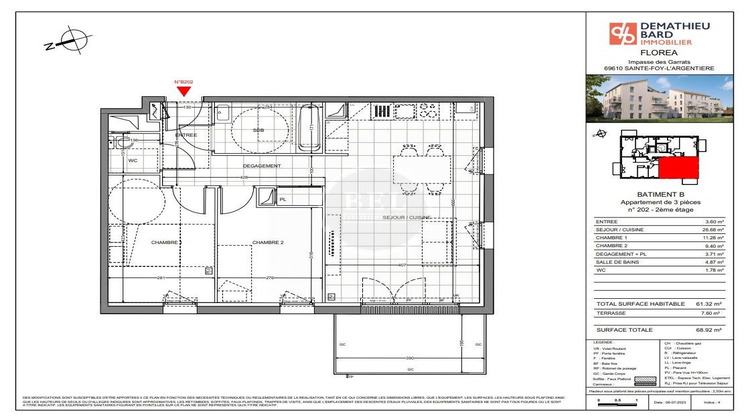 Ma-Cabane - Vente Appartement Sainte-Foy-l'Argentière, 61 m²