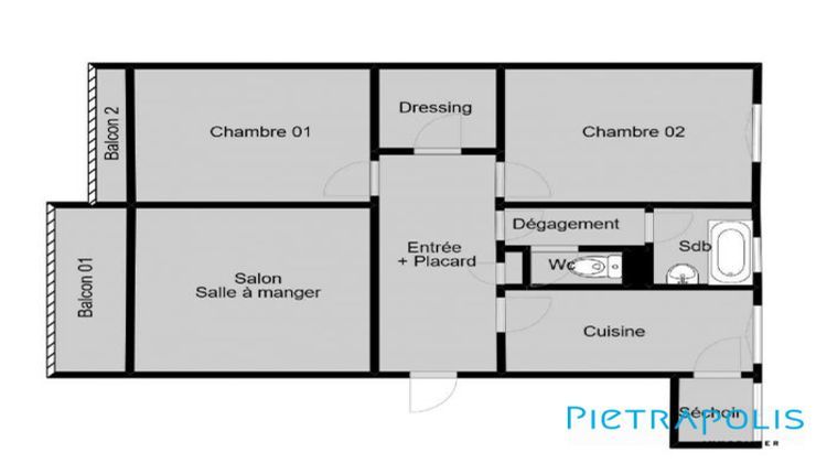 Ma-Cabane - Vente Appartement Sainte-Foy-lès-Lyon, 80 m²