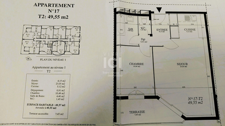 Ma-Cabane - Vente Appartement SAINTE-LUCE-SUR-LOIRE, 49 m²