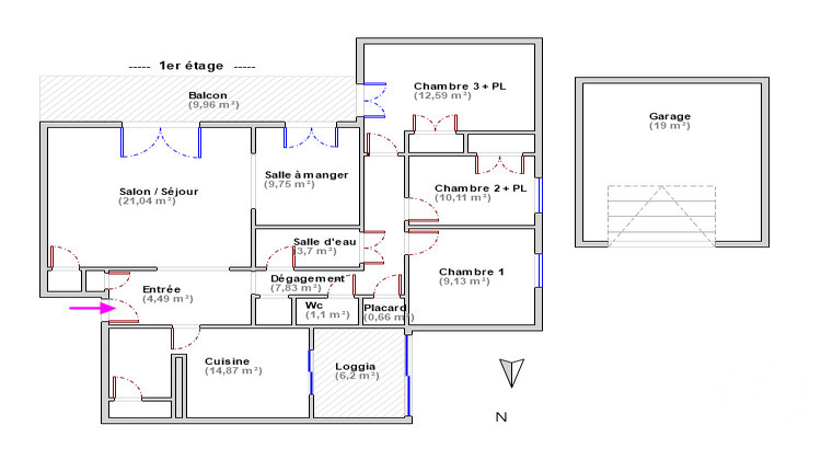 Ma-Cabane - Vente Appartement Salon-de-Provence, 101 m²