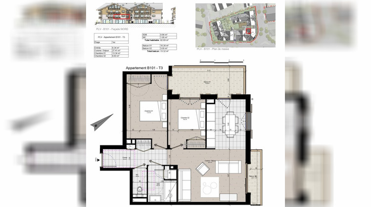 Ma-Cabane - Vente Appartement SAMOENS, 63 m²