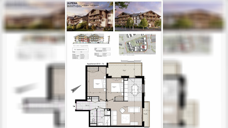 Ma-Cabane - Vente Appartement SAMOENS, 63 m²