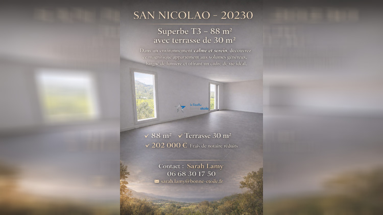 Ma-Cabane - Vente Appartement San-Nicolao, 88 m²
