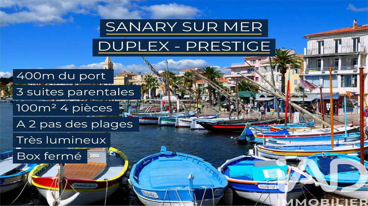 Ma-Cabane - Vente Appartement Sanary-sur-Mer, 100 m²