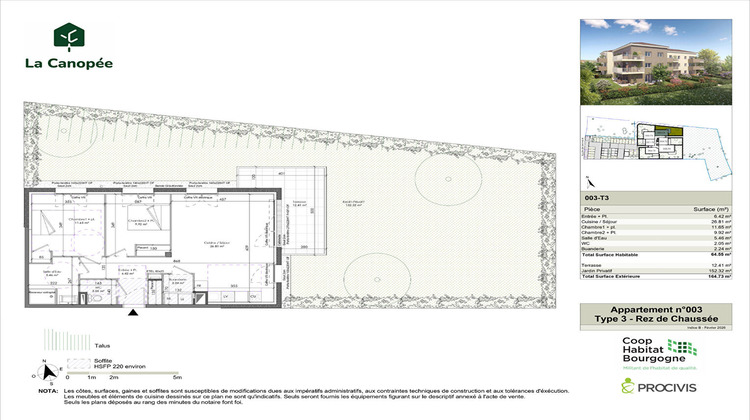 Ma-Cabane - Vente Appartement SANCE, 64 m²