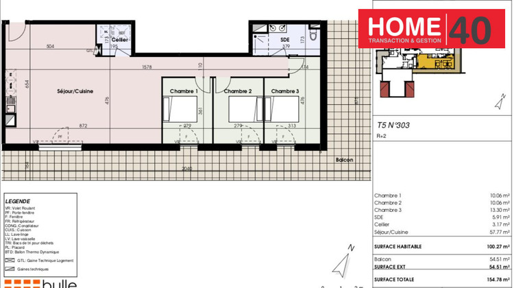 Ma-Cabane - Vente Appartement Sanguinet, 80 m²