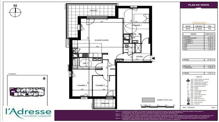 Ma-Cabane - Vente Appartement SARAN, 91 m²